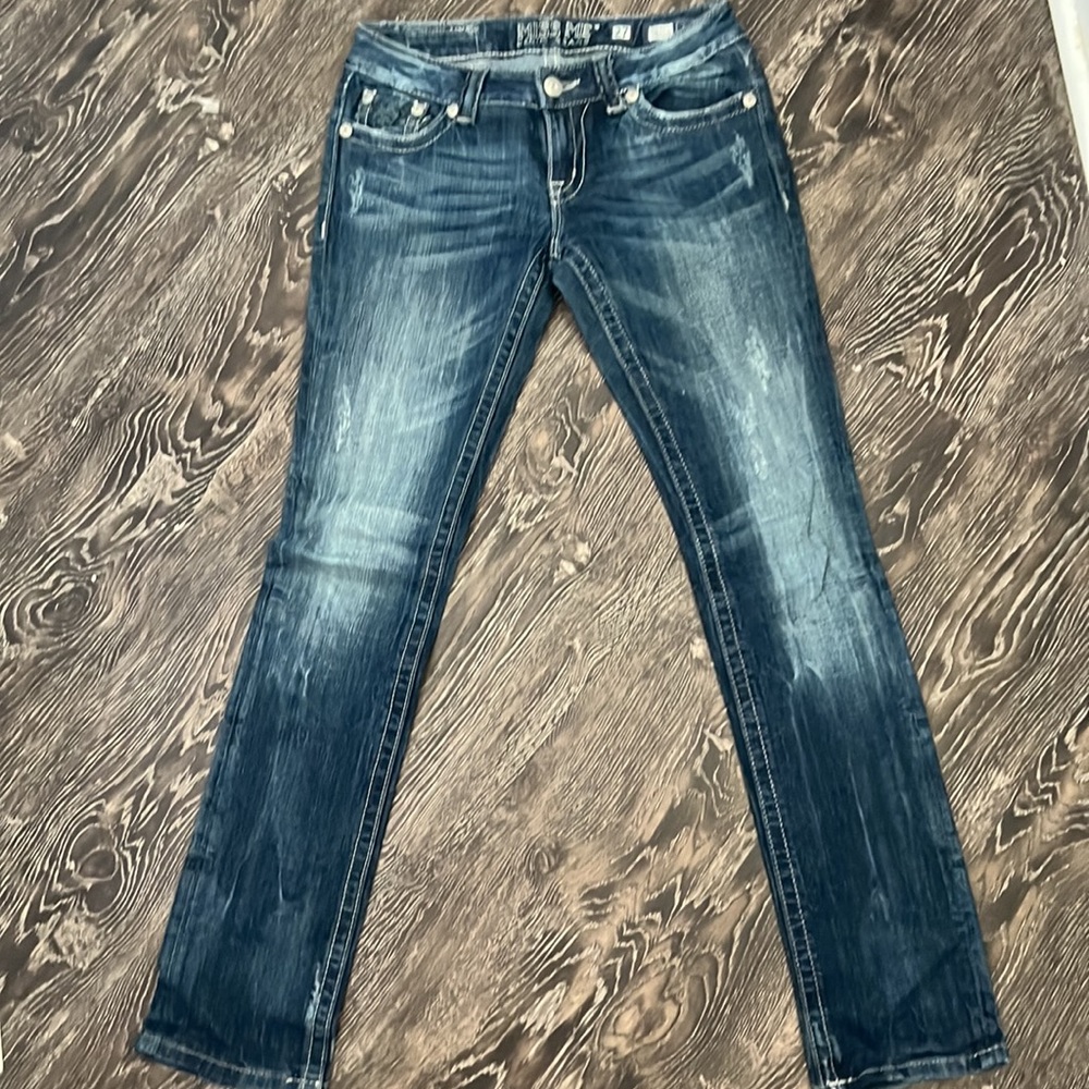 Miss Me straight leg jeans